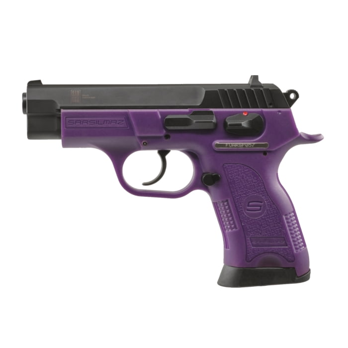 B69CVT, B69CVT10, SAR B6C Compact Violet 9MM Pistol - 10 L