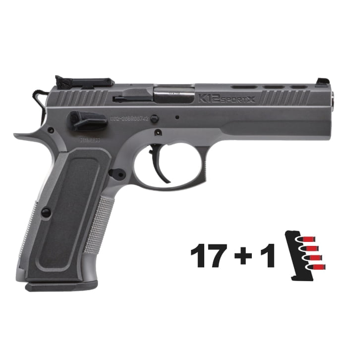 K12STSPTX - SAR K12 Sport X, 9mm Pistol, 17 Rounds