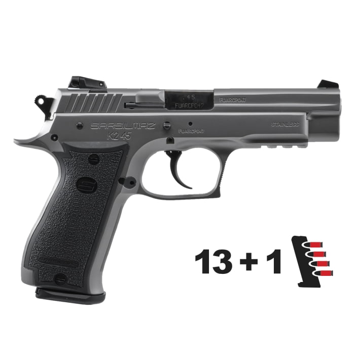 K245ST - SAR K2 45 Stainless .45 ACP - 13 rounds
