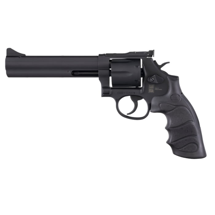 SARSR38BL6 - SAR 357 Magnum Revolver 6 inch Black L