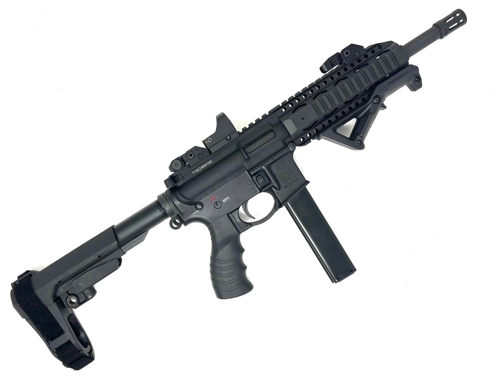 sar 109t with pistol brace