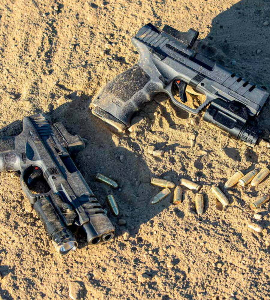 SAR9 X pistol testing