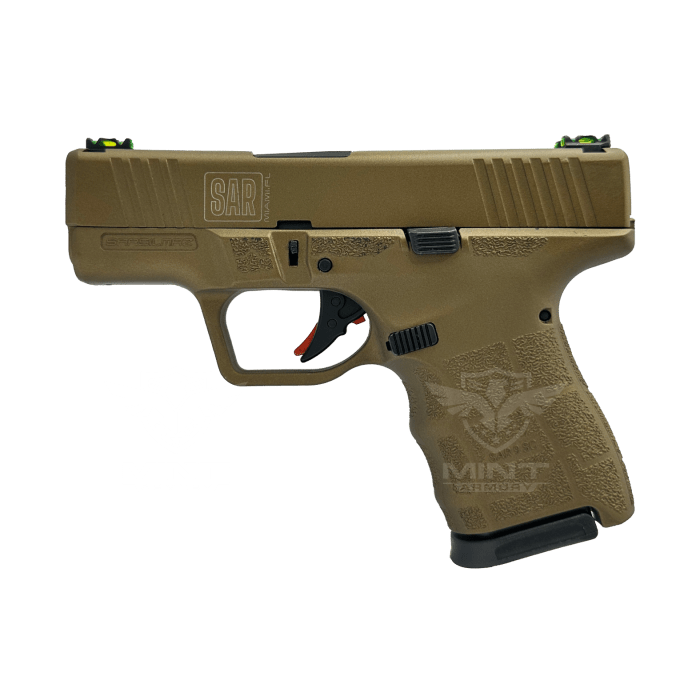 SAR9SCBR - SAR9 Subcompact Bronze, 9mm for Conceal carry