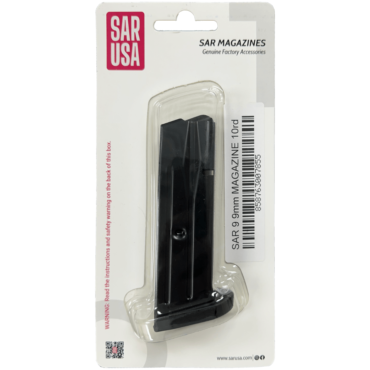 10 round MAGAZINE for SAR9 10 full size 9mm